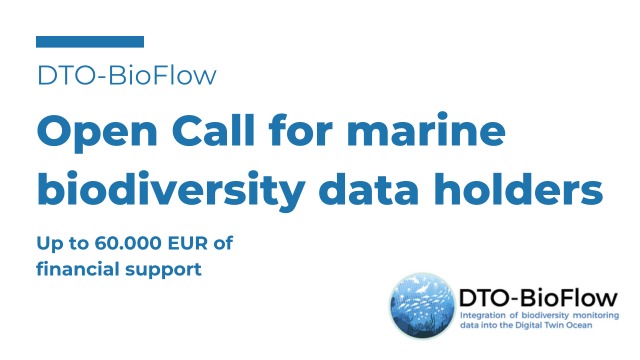 Open Call: Up to 60,000€ for marine biodiversity monitoring data