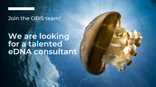 OBIS is seeking an eDNA consultant to join the team!